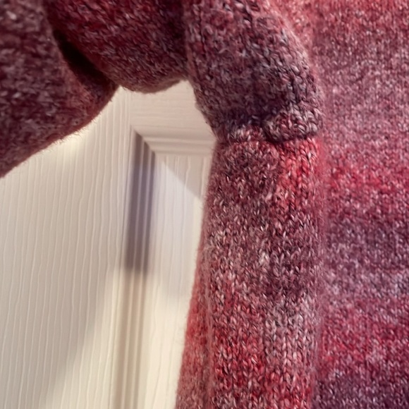 Women an Architect sweater. XL Pink hues crew neck knit soft lightweight - Picture 8 of 8